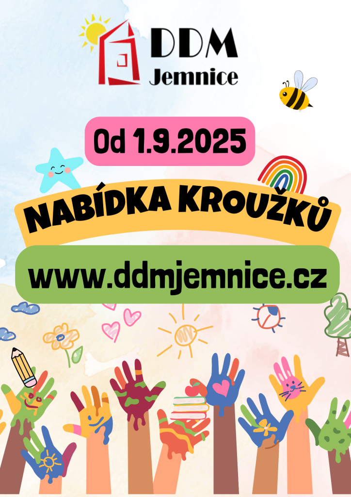 Nabídka kroužků od 1.9.2025