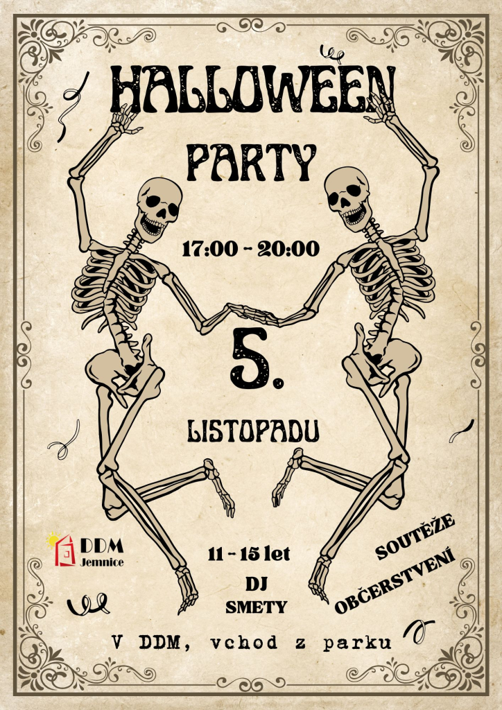 Halloweenská párty 2025