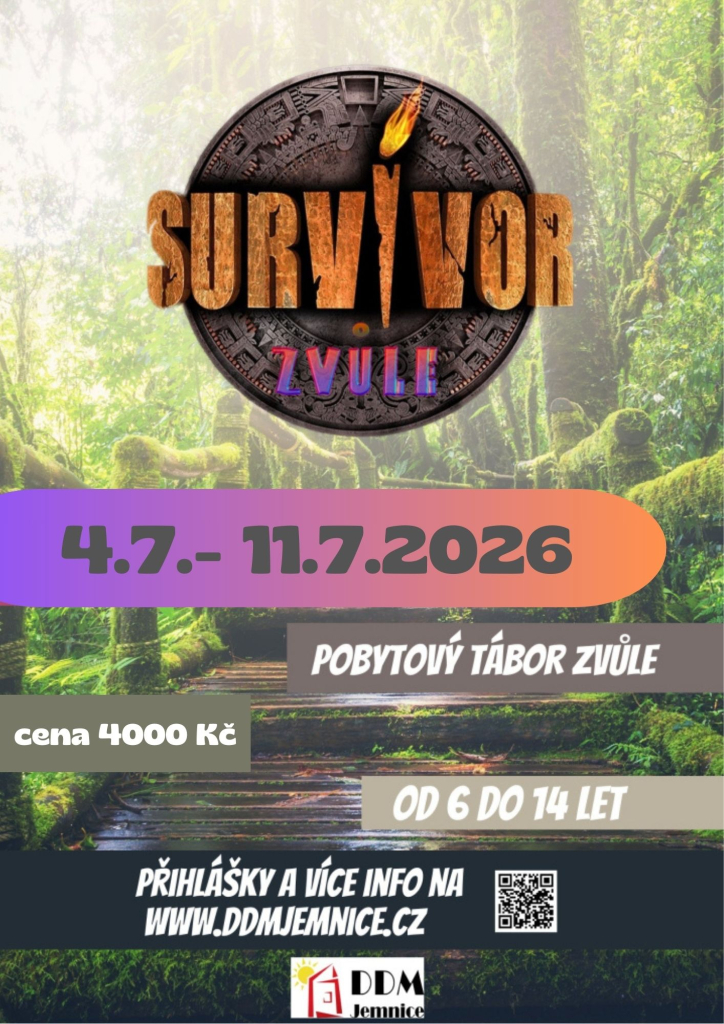 Survivor Zvůle 2026