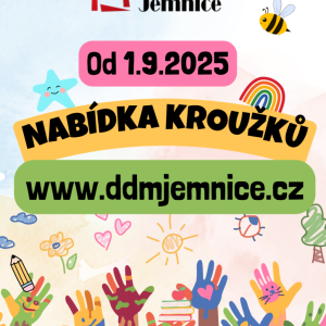 Nabídka kroužků od 1.9.2025