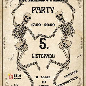 Halloweenská párty 2025