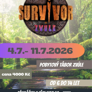 Survivor Zvůle 2026