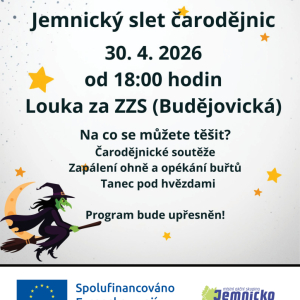 Jemnický slet čarodějnic 2026